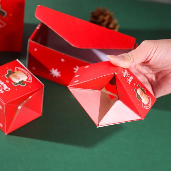 Pop-Up Gift Box Set Surprise Money Gift Box Cash Explosion Box Folding Pop-Up Explosion Gift Box for Christmas Birthday Celebration