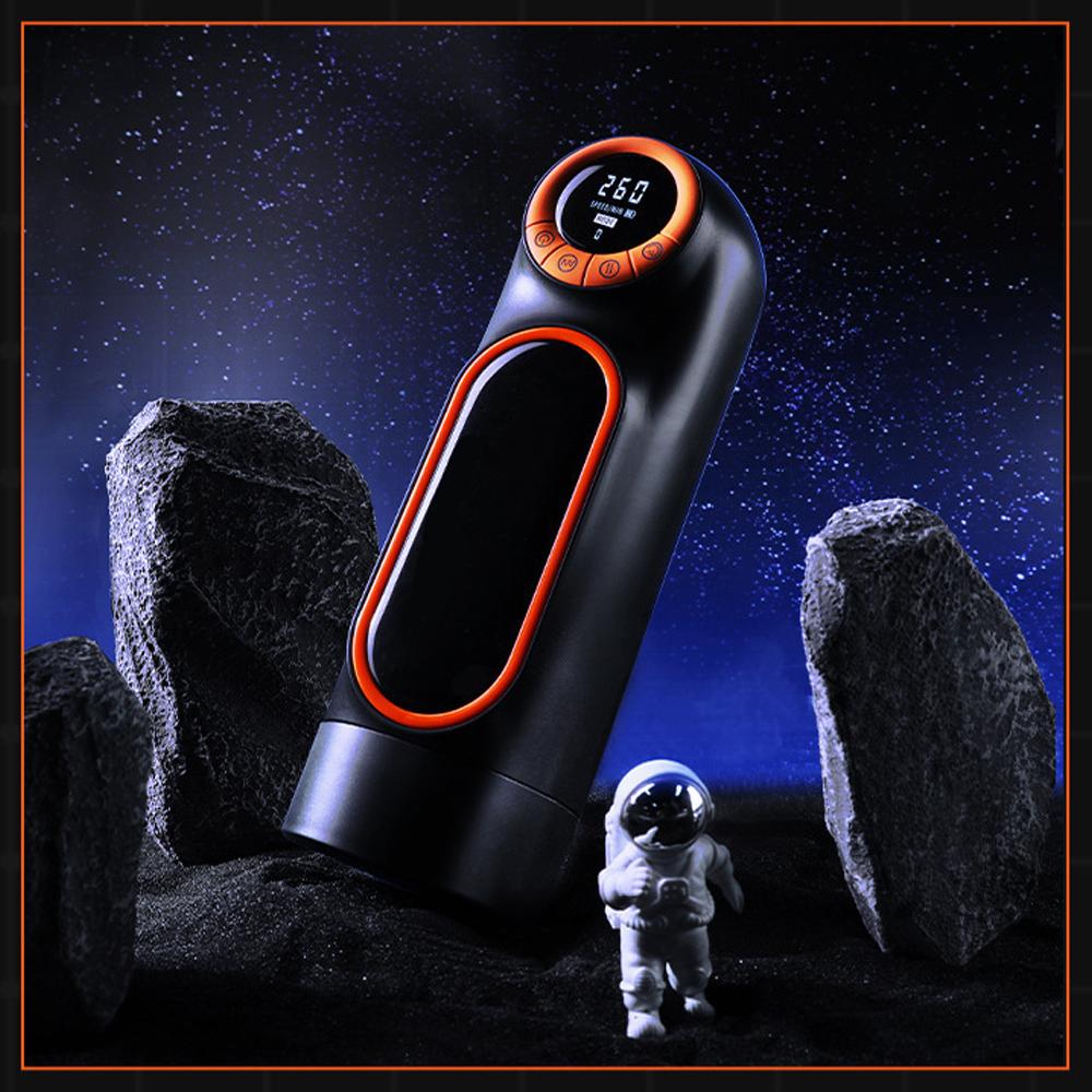 Męski Teleskopowy Ssący Wibracyjny Kubek Masturbacyjny Pompka do Penisa Trener Masturbacja Waginy Prawdziwa Maszyna do Blowjob Zabaweki Seksualne dla Mężczyzn