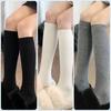 Women Knee Socks White Cotton Stockings Lolita Y2k Long Socks Slim Funny Socks For Girls