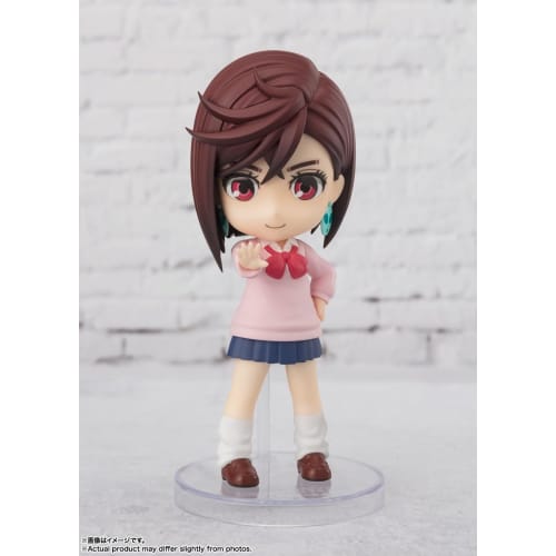 TAMASHII NATIONS Figuarts mini Dandadan Momo, approximately 90mm, PVC & ABS painted action figure