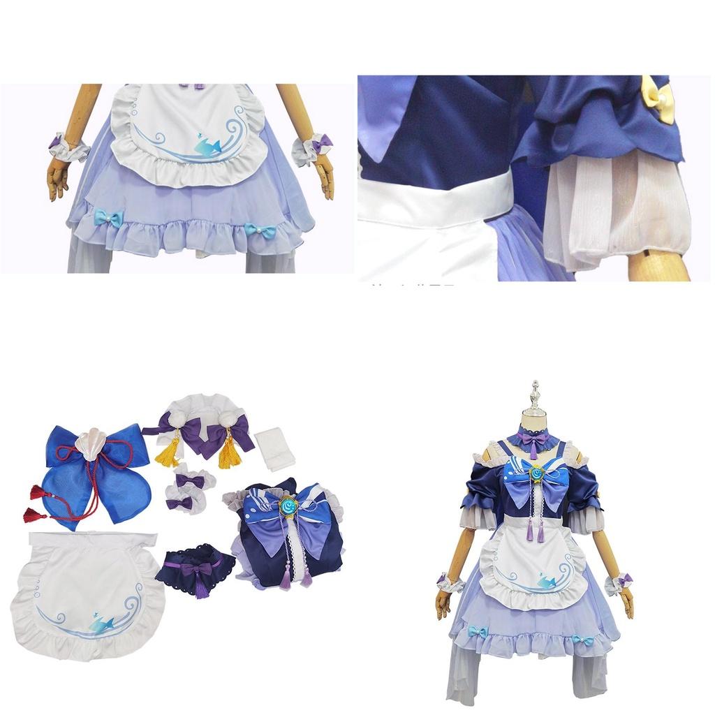 Genshin Impact Kokomi Sangonomiya Halloween Uniform Cosplay Costume