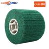 Non-woven Nylon Abrasive Flap Wheel Brush Wire Drawing Polishing Burnishing Drum Wheel for Stainless Steel 120x20x100mm 1pc
