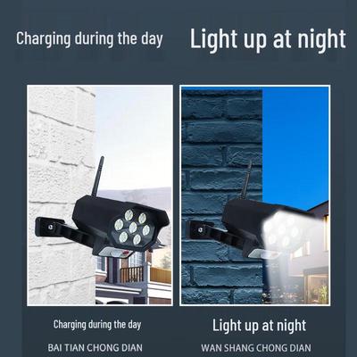 Upgraded 180W Solar Motion Sensor Dummy Security Camera