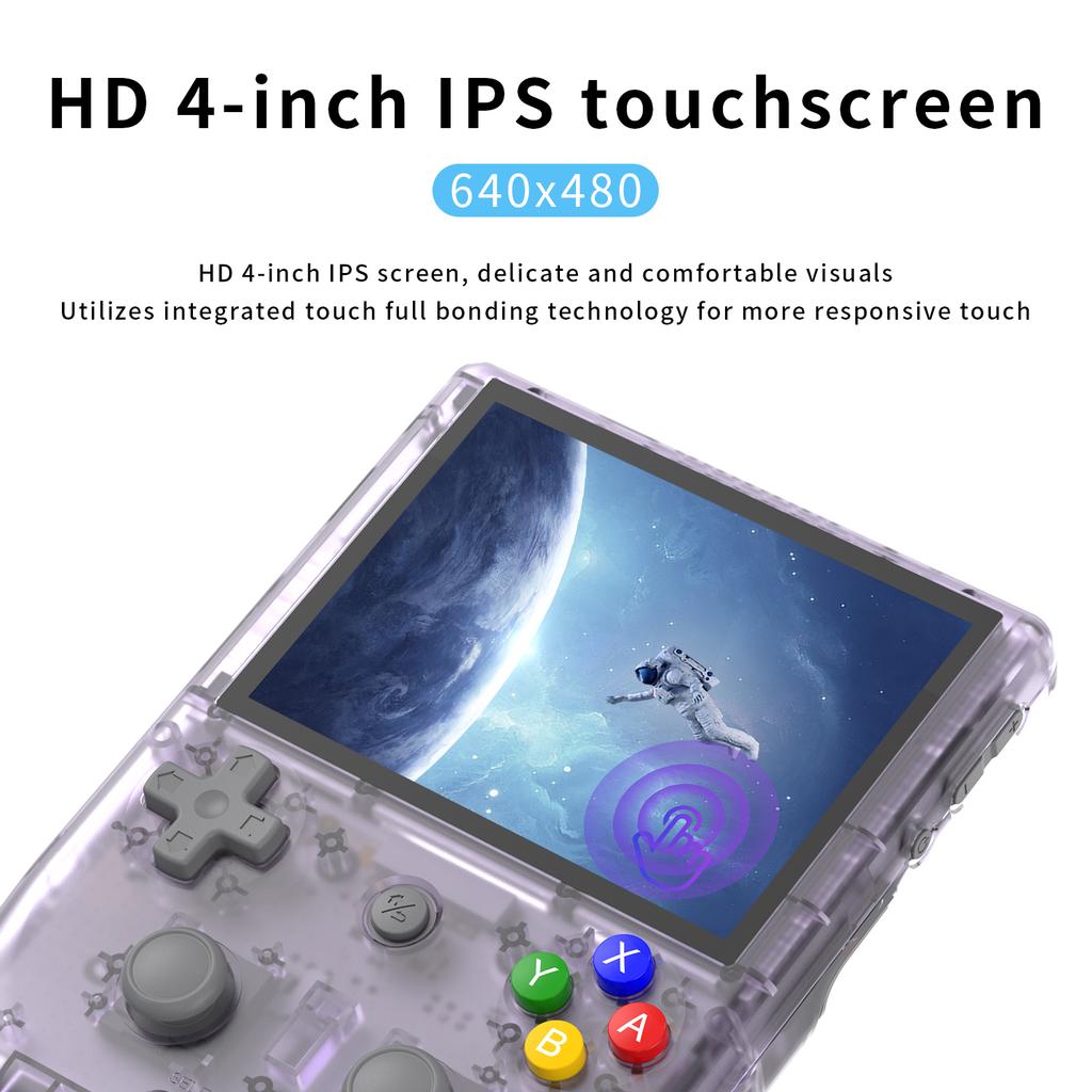 BOYHOM RG405V Video Handheld Game Console 4" IPS HD Touch Screen Android 12 System T618 64-bit Wifi Portable Retro Game Player