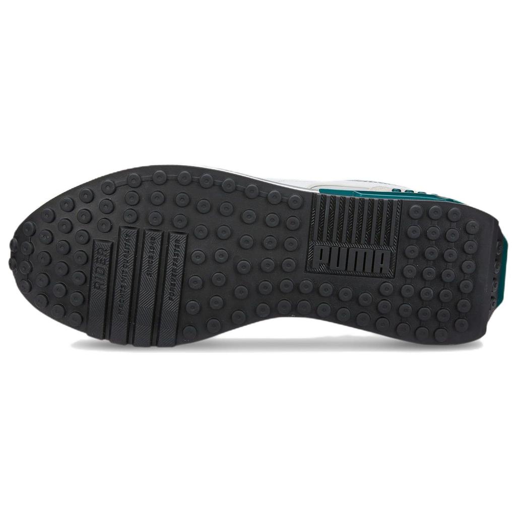 Puma City Rider White Nimbus Cloud Unisex Sneakers Black 382044-20