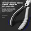 Pliers Tool Set Mini Pliers Repair Tool Bag Long Nose Flat Nose Bent Nose Combination Pliers Universal Remover Tool 8-Piece Set
