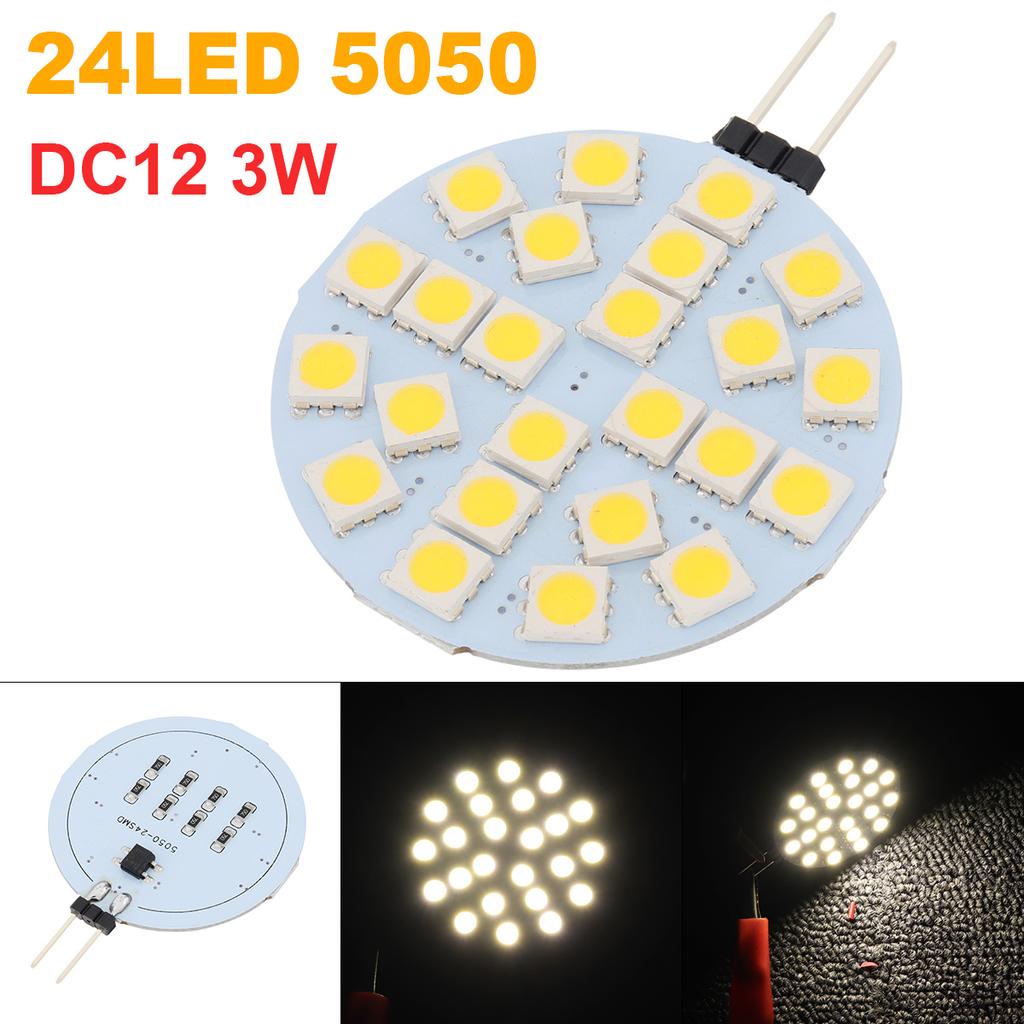 Lampadina LED Bi Pin con attacco G4 5050 SMD 3W DC 12V
