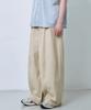 Ousa Nylon Cut-Out Wide Pants 3 Colors