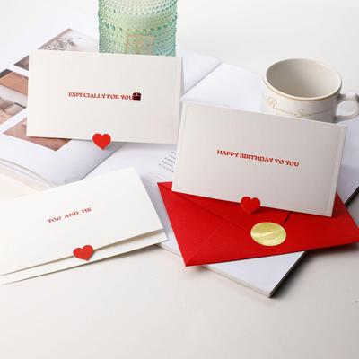 Handmade Hidden Pattern Greeting Card with Envelope for Holidays, Birthdays, Thank You Occasions, and Business Events.