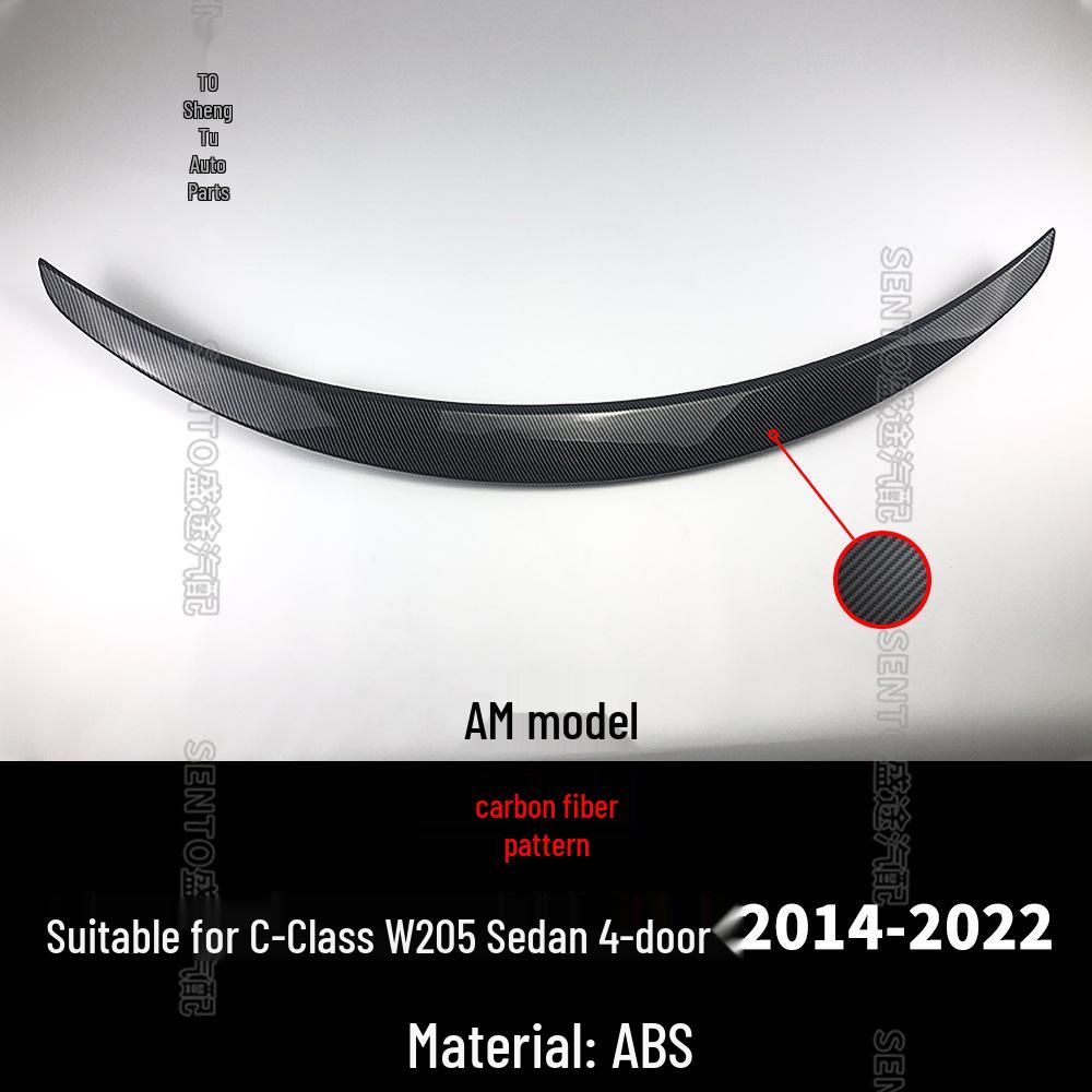 2014-2022 Mercedes-Benz C-Class W205 AMG Style Rear Wing Spoiler