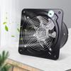 7" Metal Axial Exhaust Fan 50W 2800RPM 110V AC for Kitchen Restaurant Greenhouse Ventilation