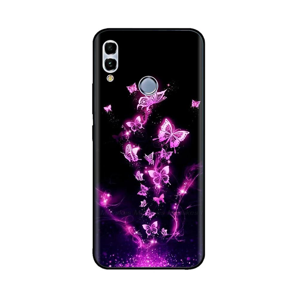 For Huawei P Smart 2019 Case Phone Cases Funny Camera Protection Soft Silicone Back Cover For Huawei P Smart 2019 Shell Fundas