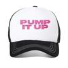 Pump It Up Pink Druckkappe The Substance Horrorfilm Baseballkappen Herren Damen Freizeit Film Grafik Snapback-Hut Trucker-Hüte