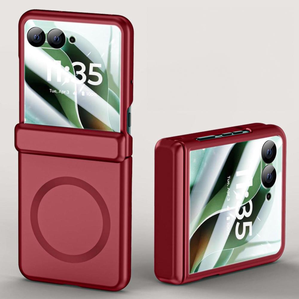 Protective Case with MagSafe for Motorola Razr 70 Ultra / 60 Ultra - Red