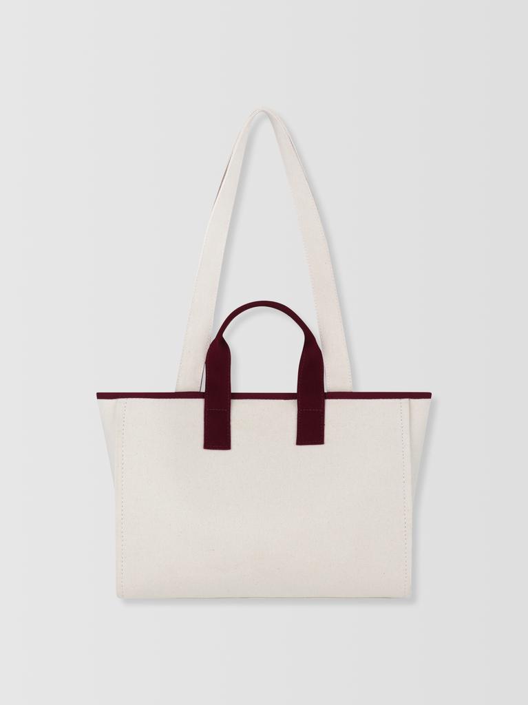 Readlead Sandel Canvas Carryall Bag_Burgundy