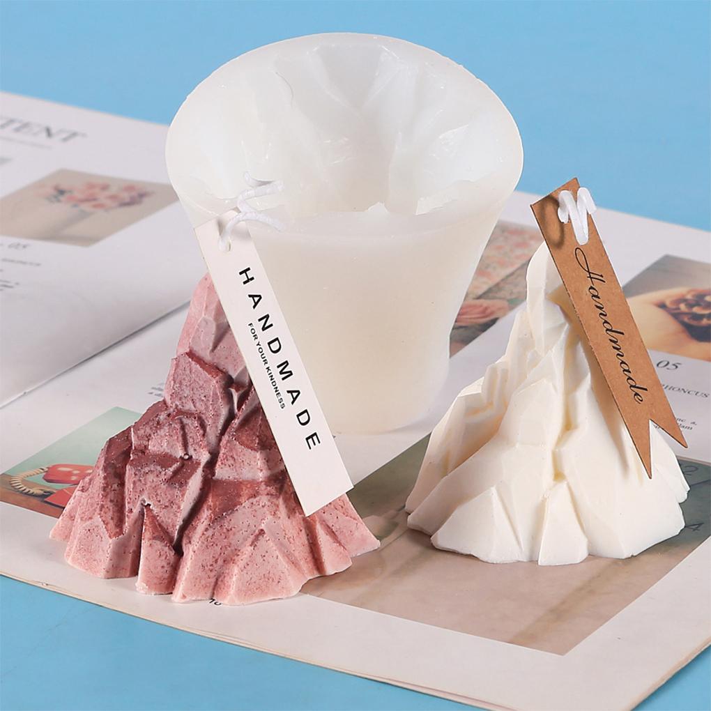 Mold Stereoscopic Iceberg Anomaly European Mould Ice Cream Gypsum Candle Pattern Self-Assembly Minimalist Modern Household