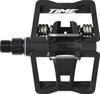 Time Bicycle Pedal Binding Pedal Lightweight Commuting to School or Town Riding Flat Pedals 2WAY Left and Right Set LINK Side T2GR010 Black Weight