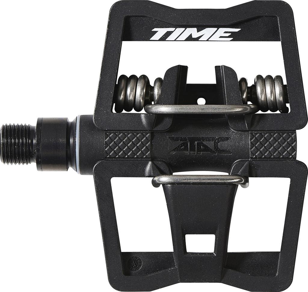 Time Bicycle Pedal Binding Pedal Lightweight Commuting to School or Town Riding Flat Pedals 2WAY Left and Right Set LINK Side T2GR010 Black Weight