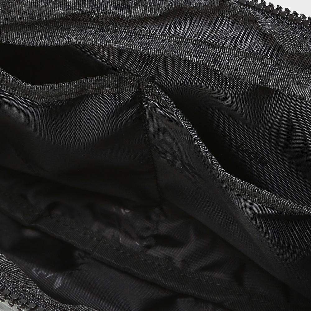 Reebok Vector Nylon Mini Hobo Bag   Charcoal