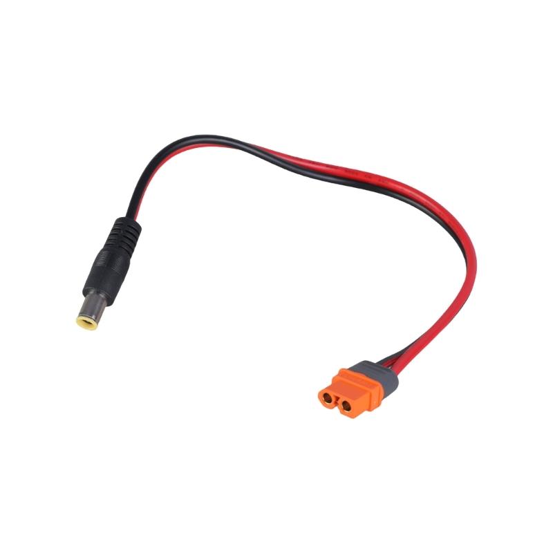 XT60-IF Female To DC8mm Male Adapter Cable XT60-IF to DC7.9x0.9mm Wire For Outdoor Solar Charging Solution 32cm/12.6inch