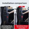 For Tesla Model 3/Y/3+ Highland 2025 Car Door Warning Light Strong Flashing Light Warning LED Lamp Anti-collision Accessories