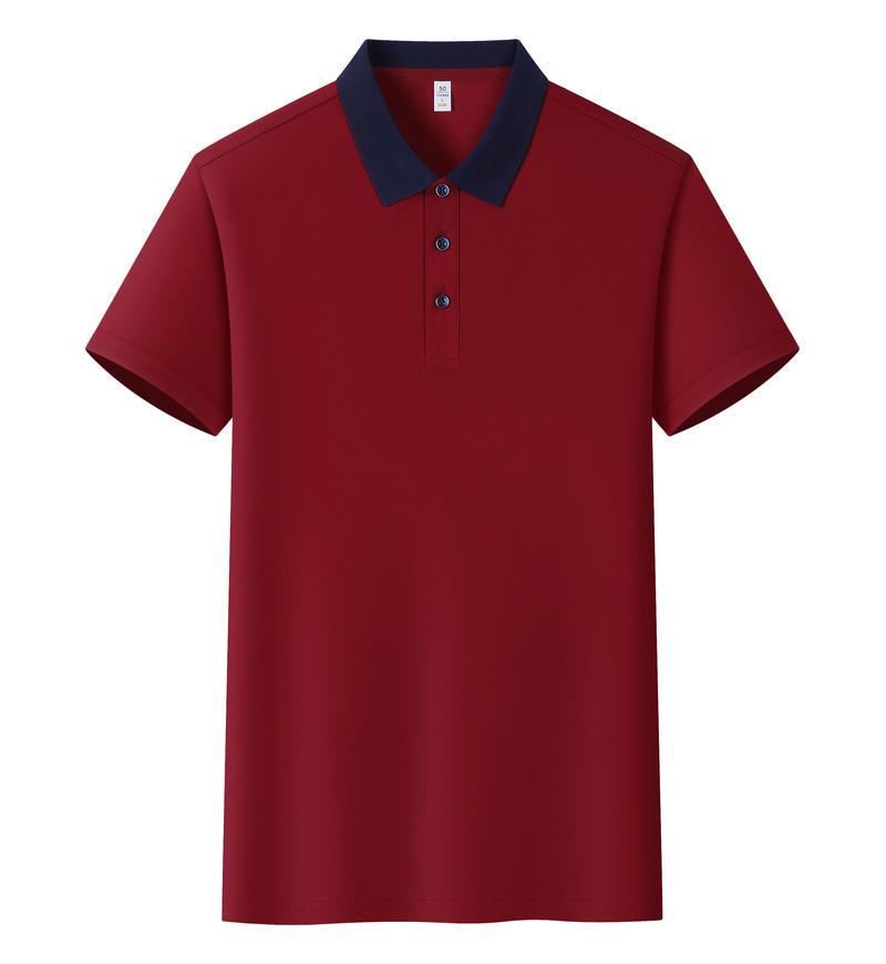 Custom Embroidered Polo Shirt - Short-Sleeve, Quick-Dry, Company Summer Workwear & Promotional Apparel Medium кларет
