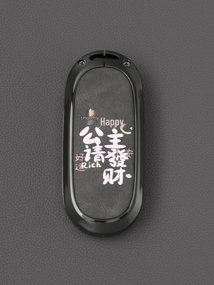 Li Auto Key Case: Compatible with L7, L9, L6, One, and L8 models; Unisex MEGA Accessories Shell Buckle.