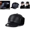 Warm And Cozy Men's Winter Ear Protection Hat Stylish Cotton Baseball Cap For Cold Weather