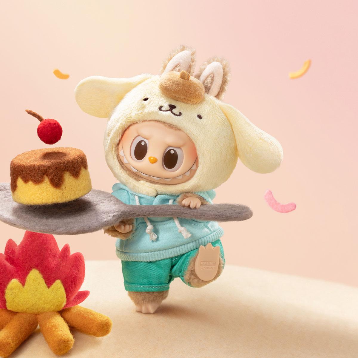 POP MART Official Store MONSTERS Sanrio Characters Plush Pendant labubu Keychain Lovebu Doll Kitty Kuromi My Melody Pompompurin Toy Gachapon Sofubi