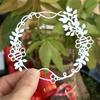 Flower Wreath Cutting Dies for Card Making Scrapbooking Carbon Steel Die Cut Templates Decorative Embossing Paper Dies