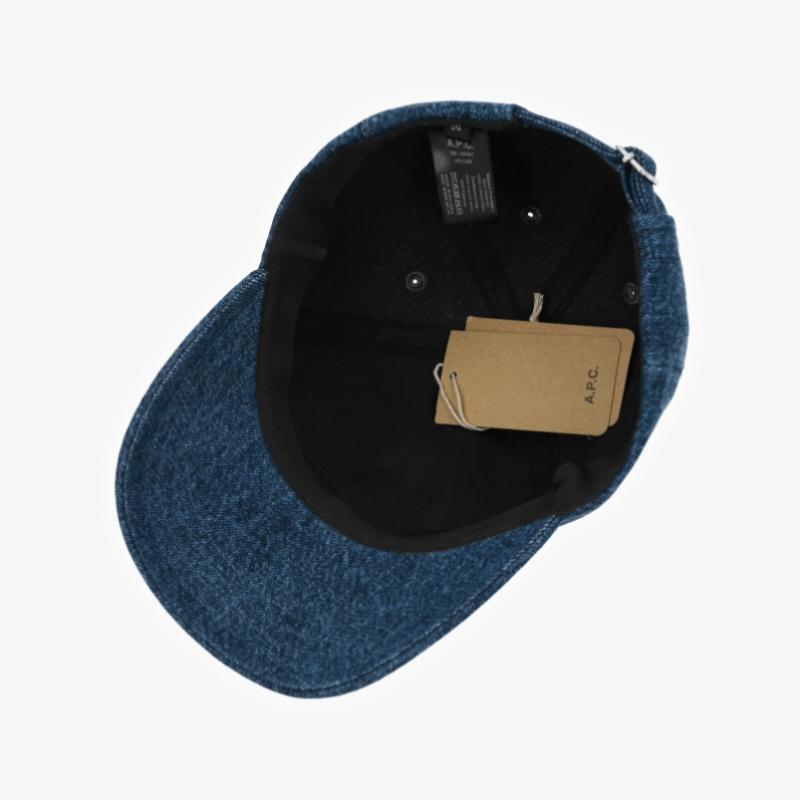 A.p.c. Charlie Washed Indigo Cap M24151
