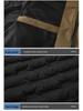 Men's Trendy Hooded Sleeveless Cotton Vest for Autumn/Winter