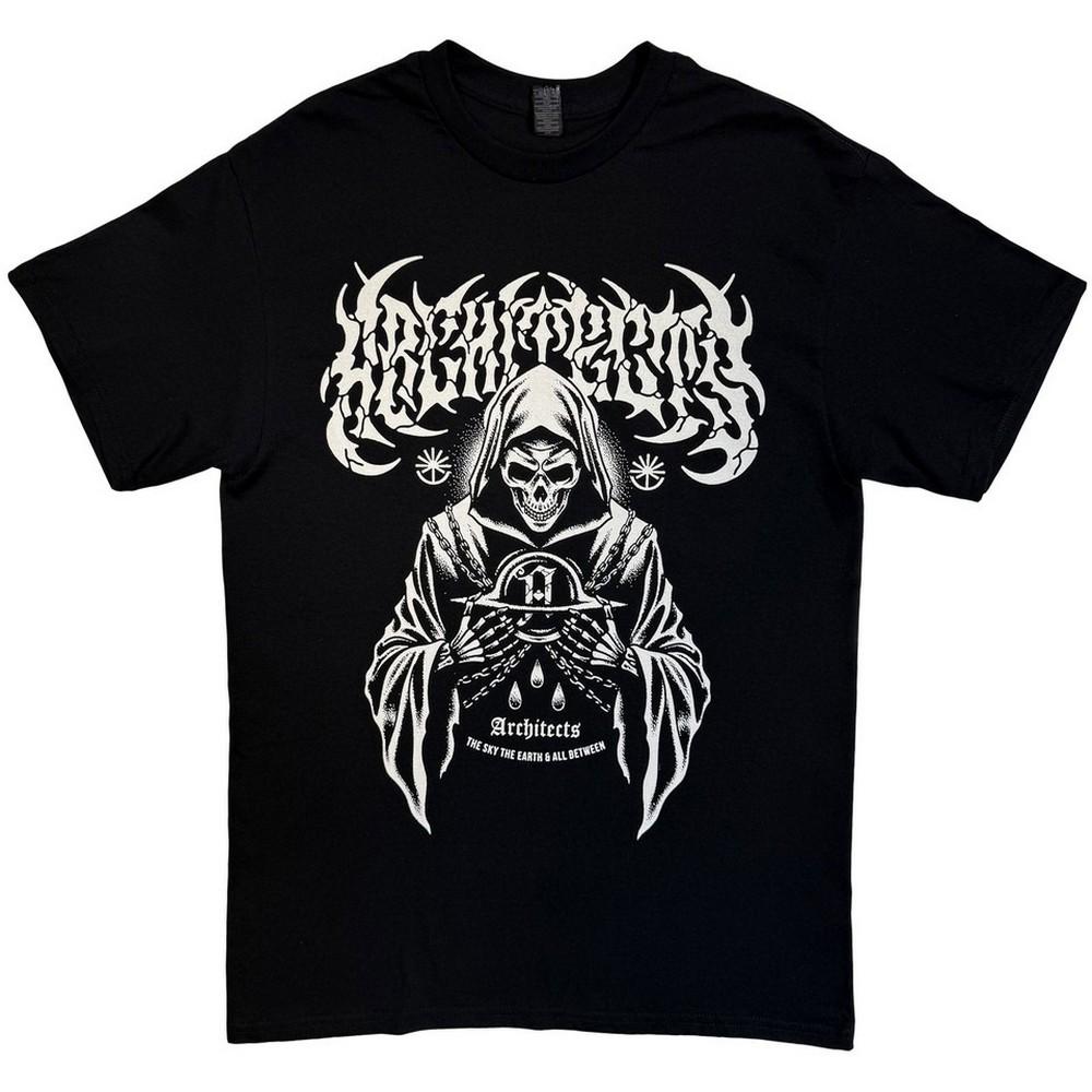 Architects Unisex Adult TSTE & AB EU Tour 25 Skeleton Back Print T-Shirt