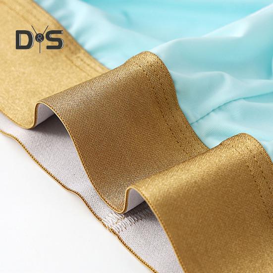 Men Boxer Underwear Mid-rise Elastic Waist U-Convex Shorts Briefs Solid Color Breathable Smooth Lines Quick Drying Panties