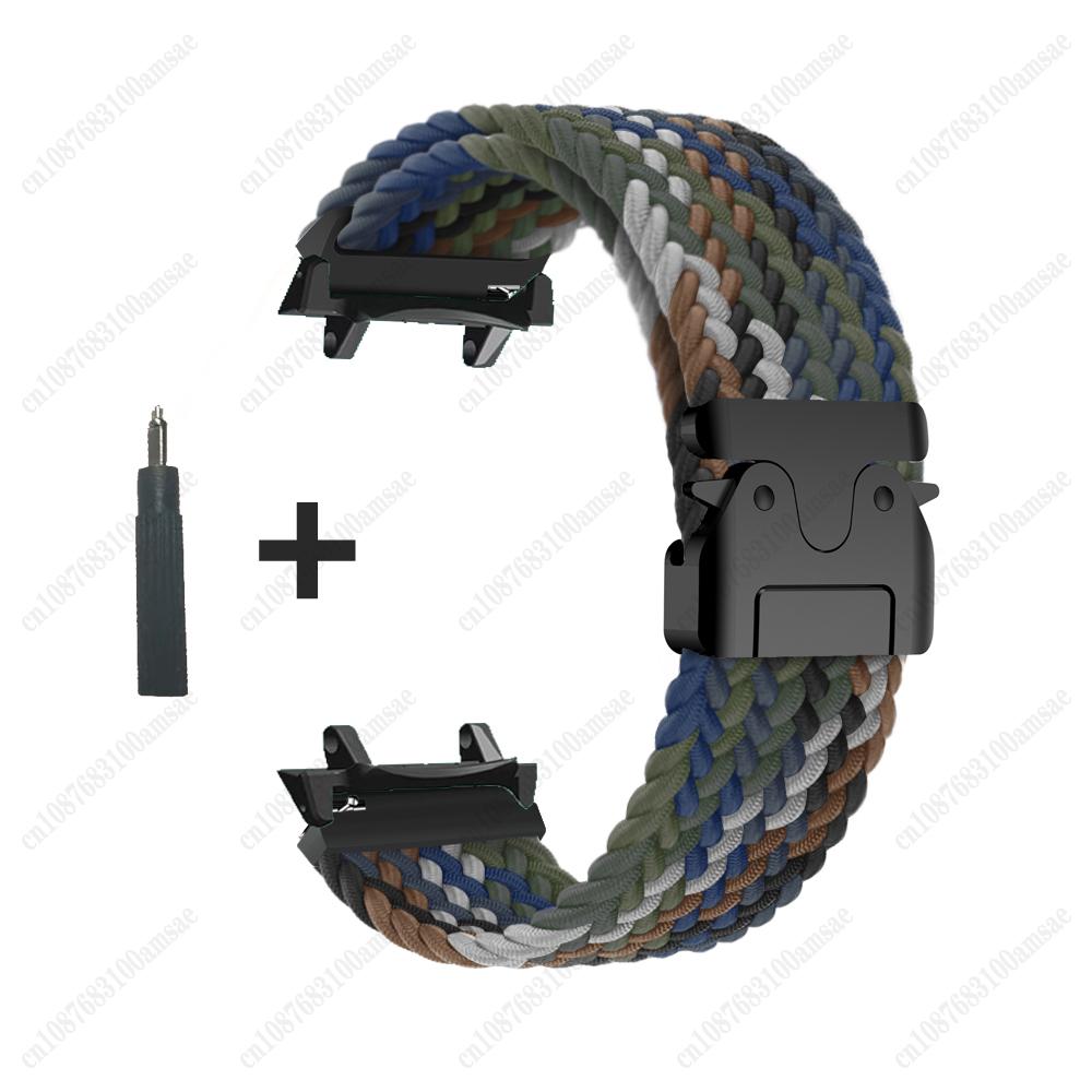 Řemínek ve stylu padáku pro chytré hodinky Huami Amazfit T-REX 2 3 Sportovní náramek pro Xiaomi Amazfit T-Rex/T Rex Pro 2 3 Correa