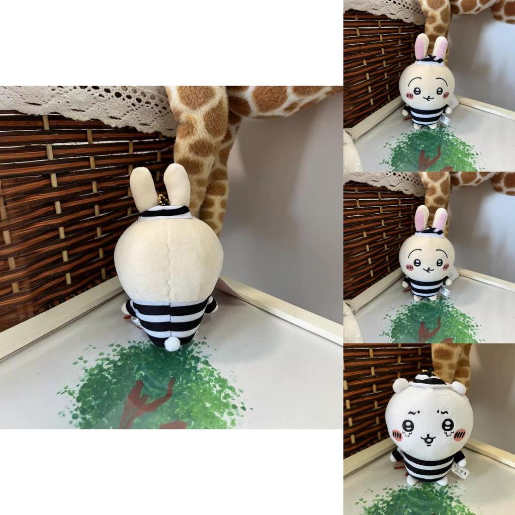Chiikawa Hachiware Usagi Prison Series Plush Toy Keychain Cartoon Character For Collectors And Gifts