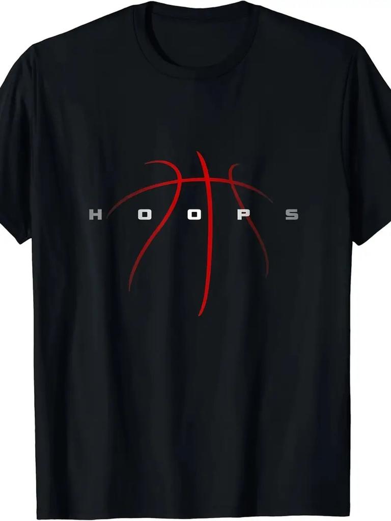 Basketball Hoops Graphic T-shirt