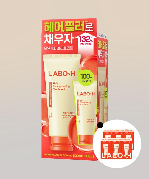 Labo H [Филлер для волос] Укрепляющий уход для волос 200 мл + 100 мл NONE