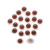 20Pcs Plastic Doll Safety Eyes Cute Funny Stuffed Toys Animal Toy Puppet Making Eyes 4 Colors DIY Doll Craft Accessories