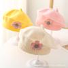 Winter Baby Cute Flower Knitted Beret Woolen Hat