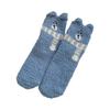 Calcetines de Invierno Cálidos y Peludos para Mujer, para Casa, Suelo, Dormir, Animales Lindos 3D, Forro Polar Grueso, Calcetín Borroso, Moda Japonesa, Estilo Coreano 2025