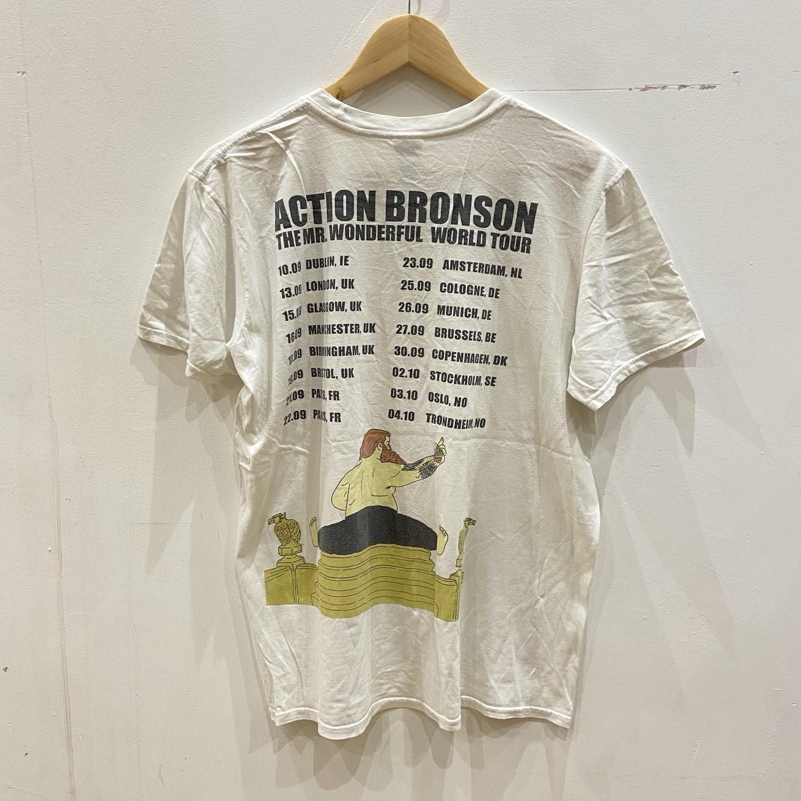 Action Bronson T Shirt Men’s Large 2015 Mr Wonderful World Tour Hip Hop Rare Unisex T-Shirt XXXXL