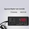 Intelligent Temperature Controller for Reptile Tanks: Ideal for Geckos, Bearded Dragons, Tortoises, and Fish Tanks with Heating Lamp and Pad Control.