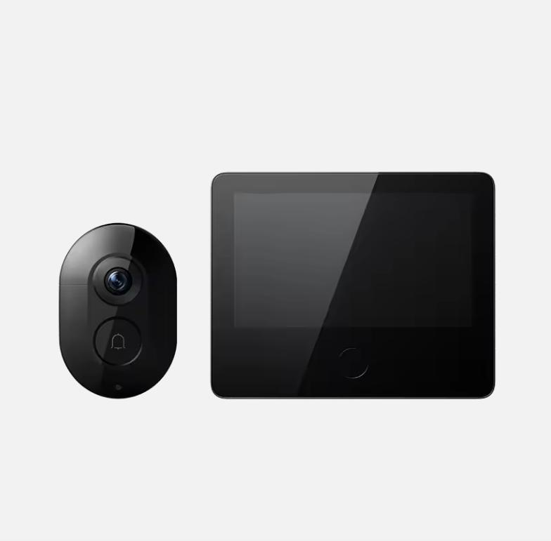 Xiaomi Slime Kattenoog 2 Smart Home Video Intercom Draadloze Deurbel Deurspion 5-inch 720P High-Definition Infrarood Nachtzicht