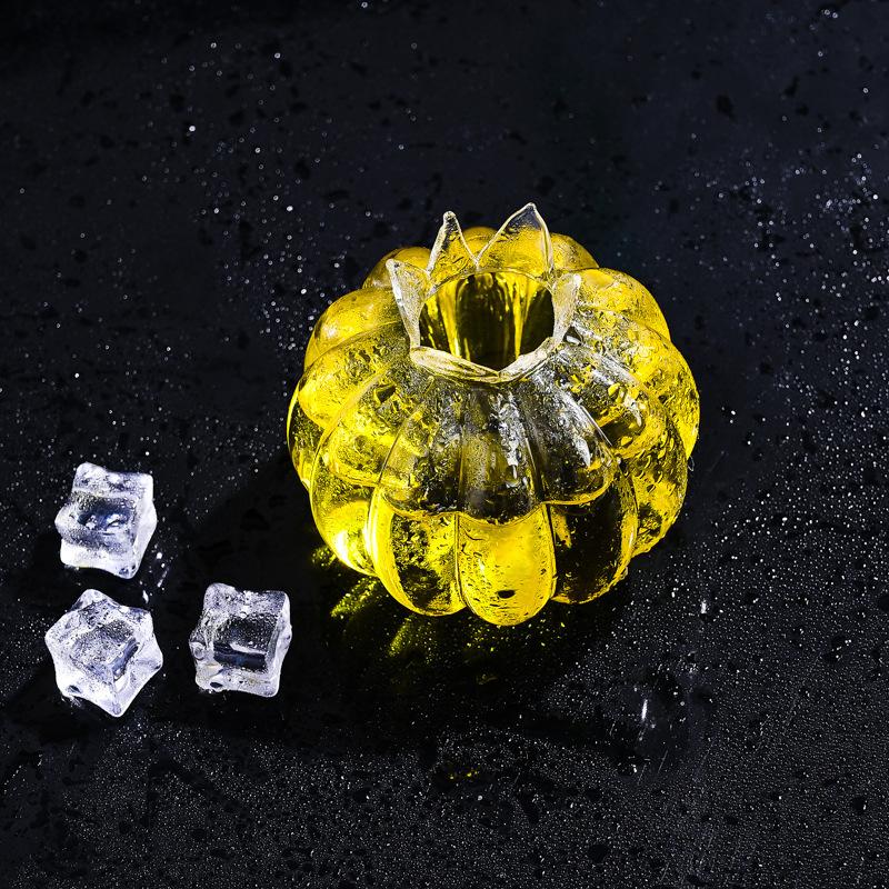 350ml Hitzebeständiges Hochwertiges Borosilikat Handgeblasenes Cocktailglas Granatapfel Form Becher ohne Strohhalm Bar Werkzeug