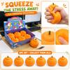 Simulation Ugly Orange Stress Toy - 6 Pack for Anxiety