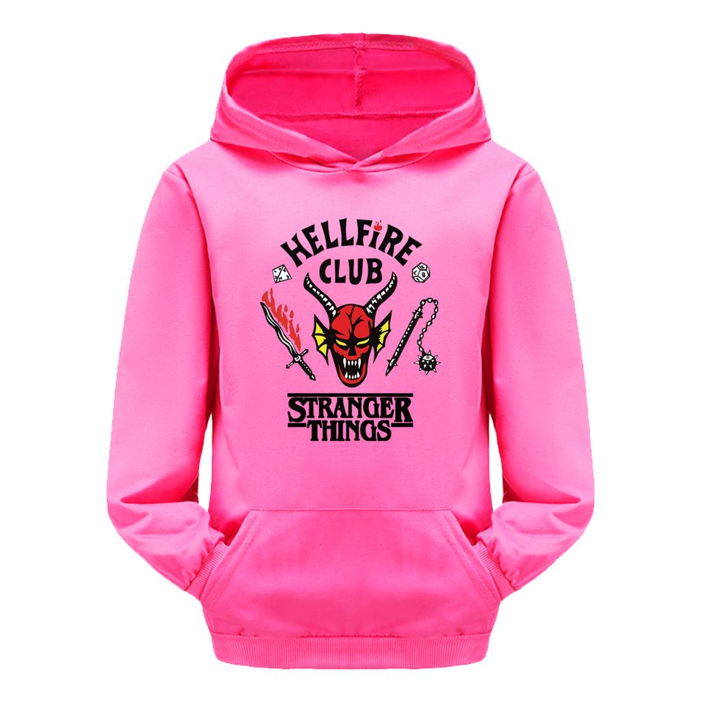 Stranger Things, Tasche Kapuzenpullover, Kinder Kapuzenpullover Lässiges Set