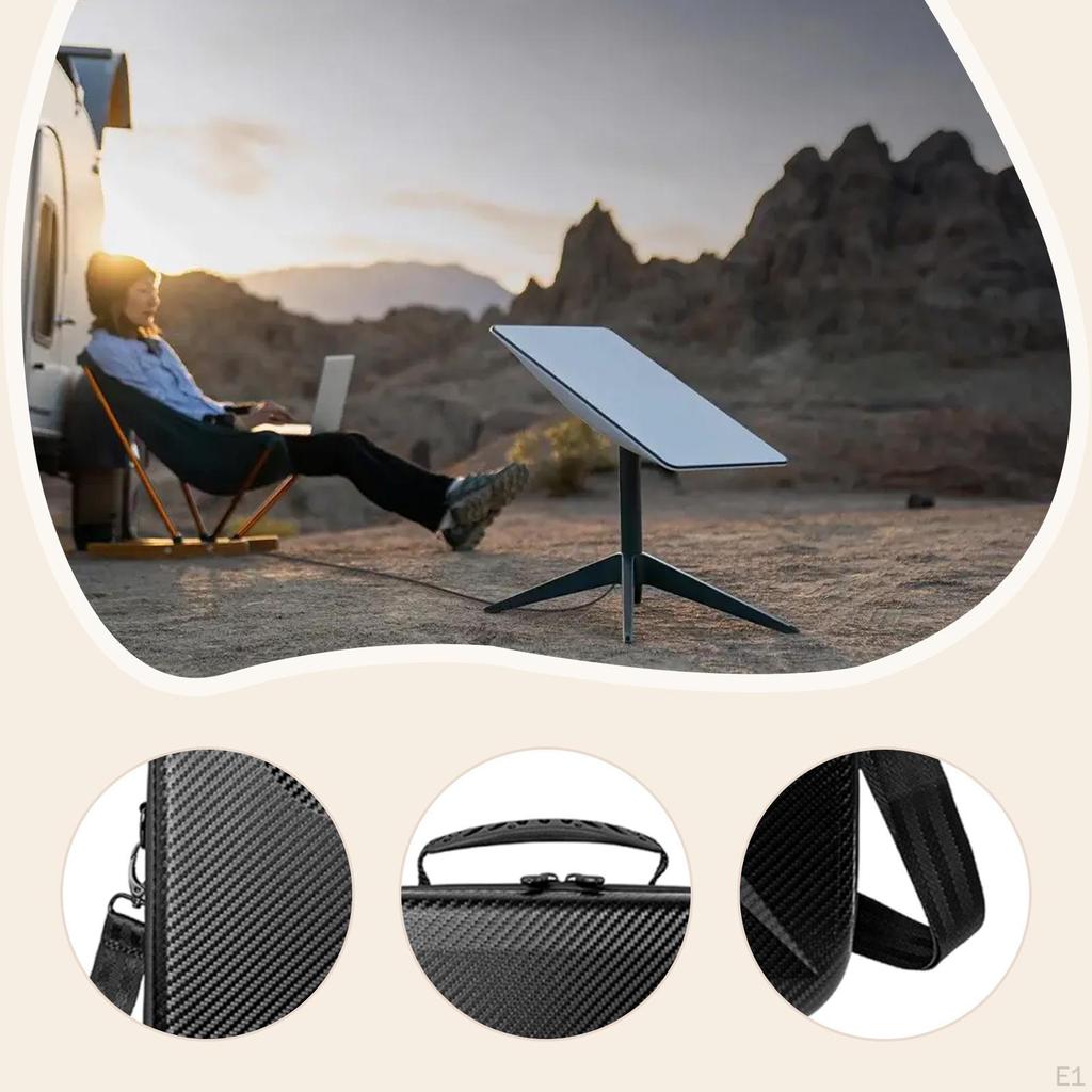 EVA Travel Hard Case for Mini with Shoulder Strap Resistant Dustproof 35x30x11.5cm