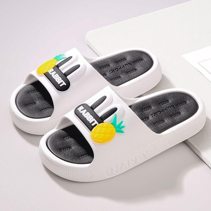 

Тапочки женские летние новые домашние комнатные для ванной банные нескользящие дезодорирующие толстая подошва парные прохладные тапочки мужские size 40-41 [suitable for 39-40 feet]