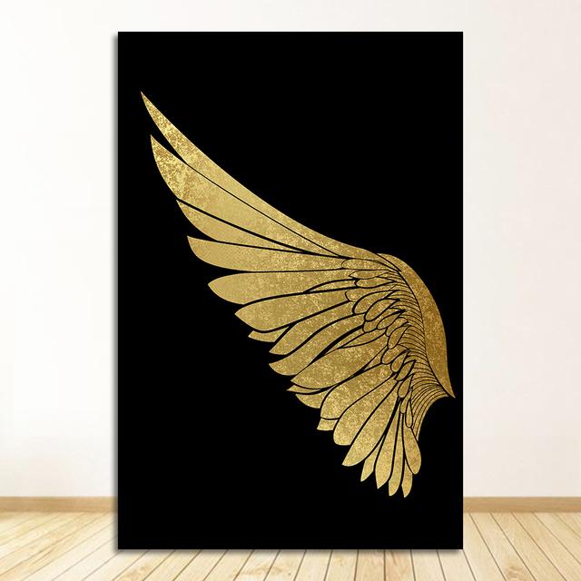 

Художественная картина на холсте Картинная галерея Плакаты и принты для интерьера гостиной Домашний декор Современная абстрактная стена с крыльями мечты 21cm×30cm NoFrame